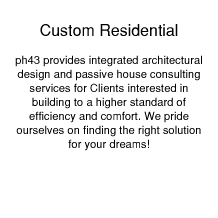 Passive House 43 Architecture