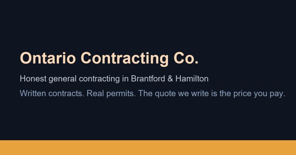 Ontariocontractingco