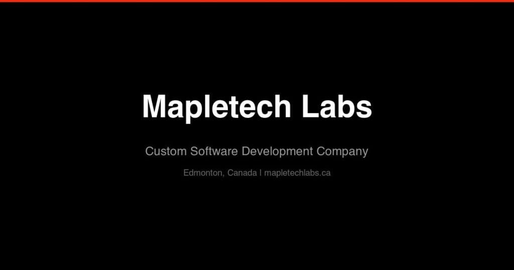 Mapletech LABS