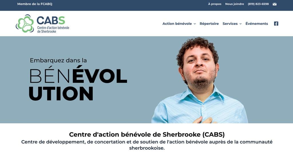 Centre D'action Bénévole DE Sherbrooke