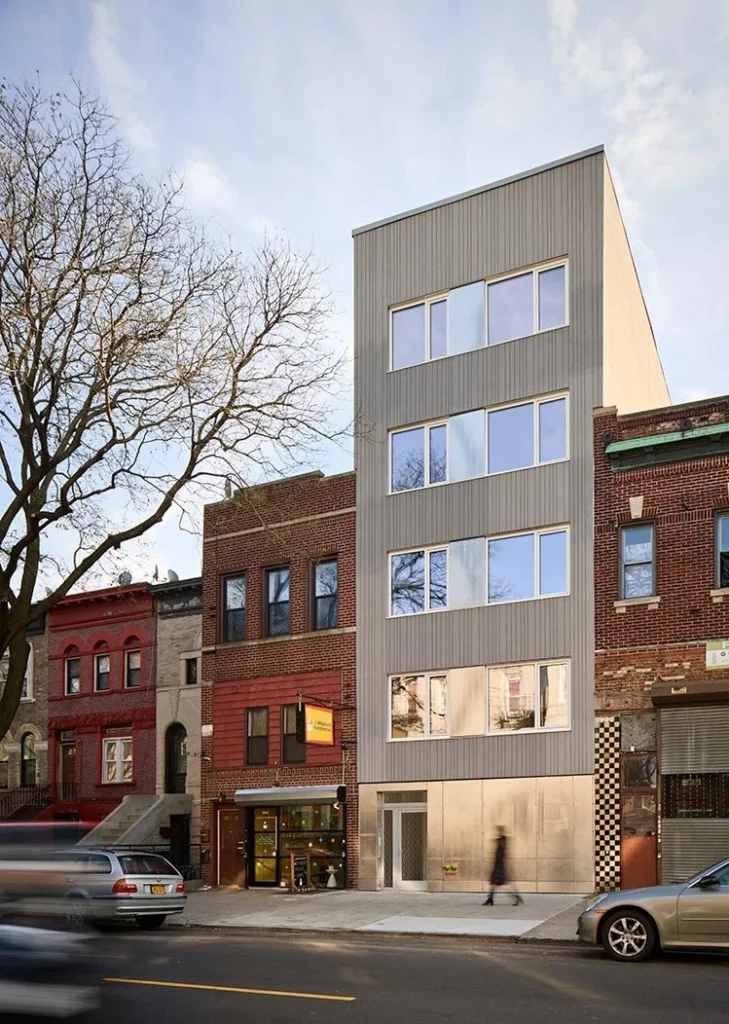 passive house architects New York 5 storey building 729x1024